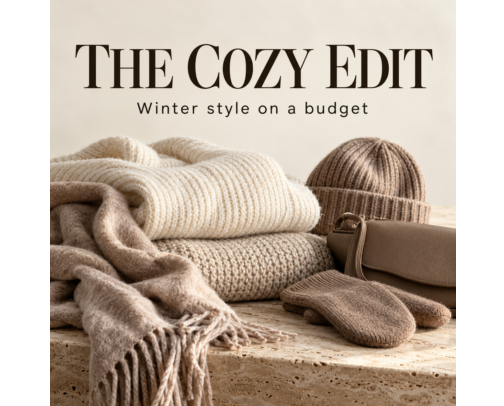 Cozy Winter Finds ❄️ Style on a Budget cover photo collage