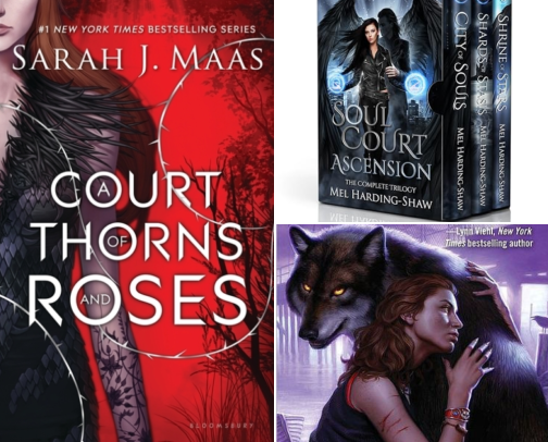 Fantasy & Paranormal Romance Books to Get Lost In cover photo collage