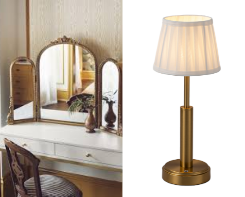 Dream Vanity with vintage vibes cover photo collage