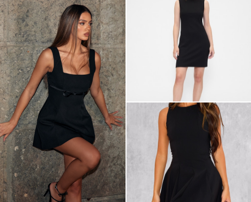 Affordable Little Black Dresses cover photo collage
