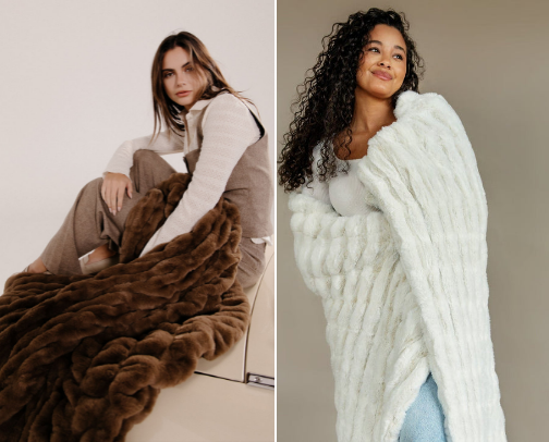 Cozy Blankets cover photo collage