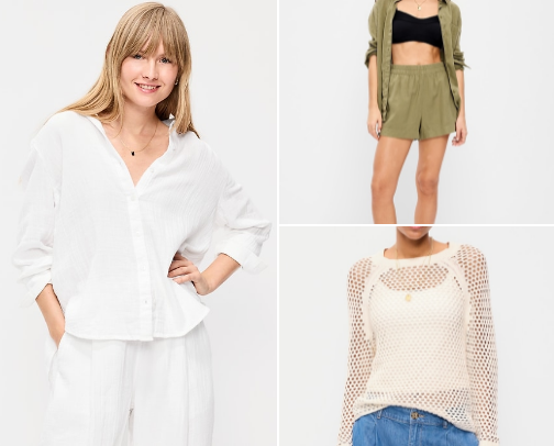 Old Navy Finds--Affordable and Cute Fashion cover photo collage