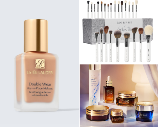 Brush. Blend. Slay. 💅 My daily makeup essentials. cover photo collage