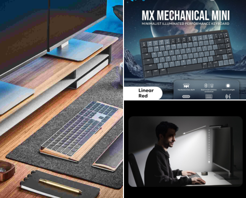 Cozy & Minimalist Desk Setup for Maximum Focus cover photo collage