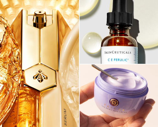 Luxury Skincare Finds cover photo collage