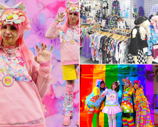 Crazy Colourful Brands | Decora, Harajuku, Rainbow cover photo collage