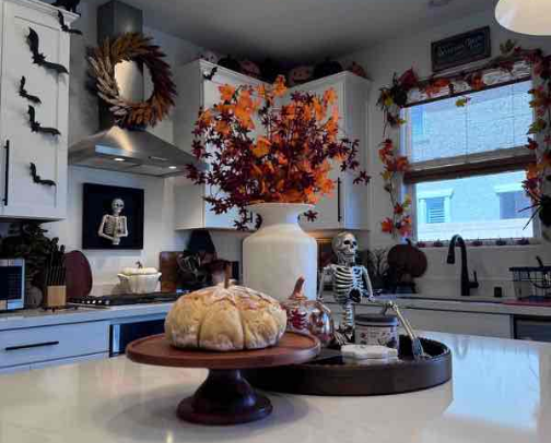 Halloween Kitchen Decor cover photo collage