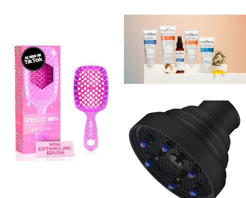 Curly Hair Travel Kit: Curls That Survive Any Trip cover photo collage