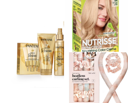 My Blonde Hair Care Fav's (that actually works) cover photo collage