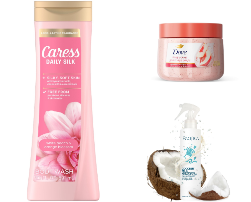 Peach Coconut Everything Shower (Full Routine That Lasts All Day) cover photo collage
