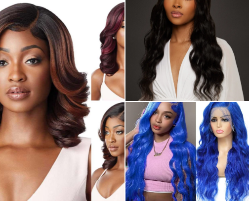 Spring wigs 2025🔥☀️ cover photo collage