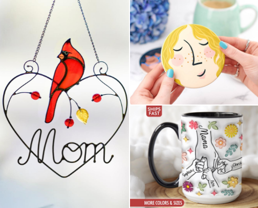Last Minute Gift Ideas for Moms cover photo collage