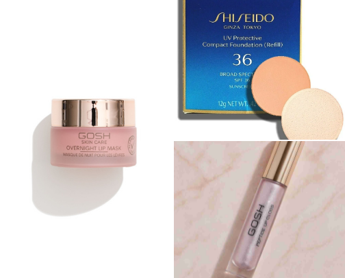 Cosmetics cover photo collage