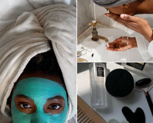 Soft Girl Skin Essentials cover photo collage