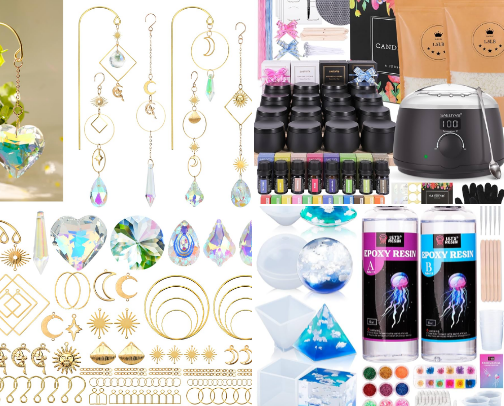 Craft Your Cash: Amazon Craft Projects to Make & Sell cover photo collage