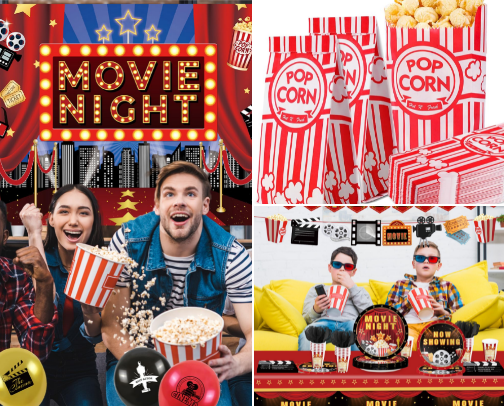 Make it a movie night! cover photo collage