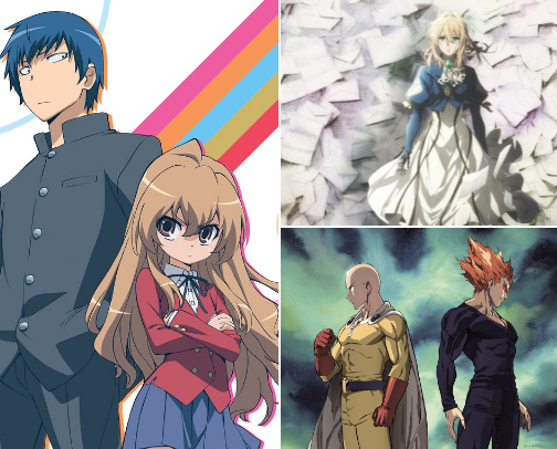 Favorite anime cover photo collage
