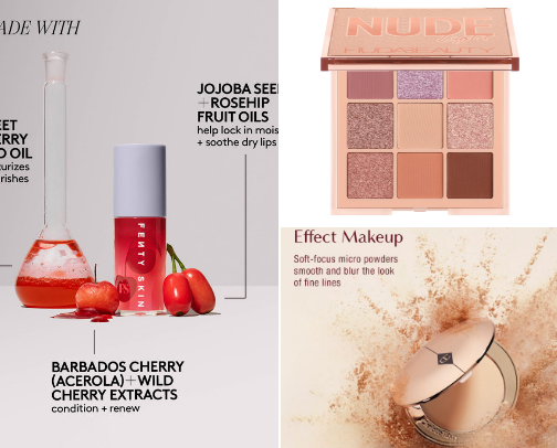 My favorite beauty recs cover photo collage