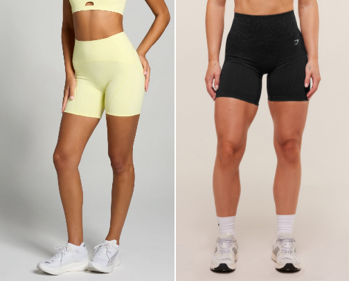 Best gym shorts cover photo collage