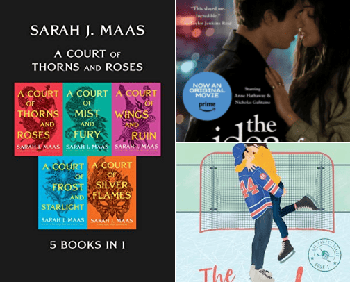 Books in my TBR cover photo collage