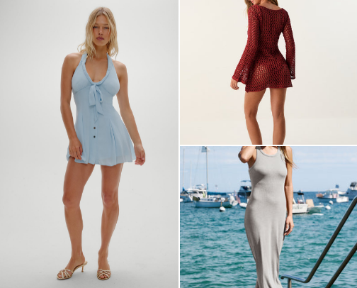 How to Style a Honeymoon Outfit for the Beach 2026: The Swim-to-Dinner System cover photo collage