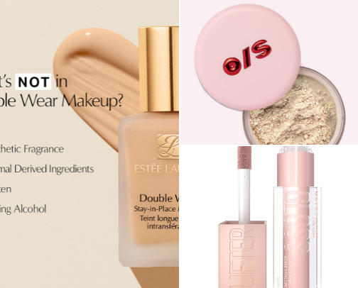 My favorite beauty products cover photo collage
