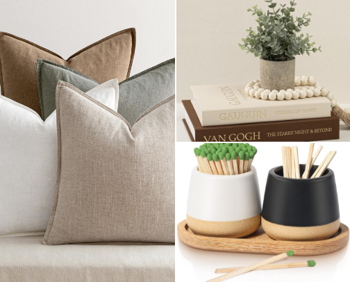Aesthetic Home Upgrades Under $50 cover photo collage