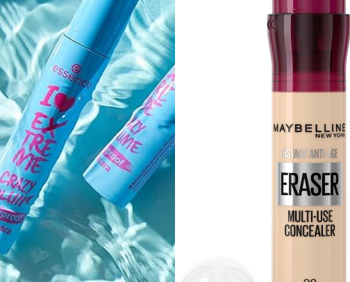 What's in my makeup bag cover photo collage