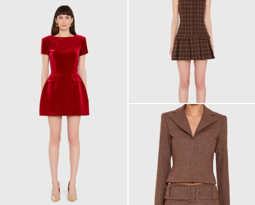Fall 2026 Trends: Denim, Velvet & Statement Dresses cover photo collage