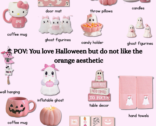 🎀 Cute Pink Halloween Finds for a Girly Halloween cover photo collage