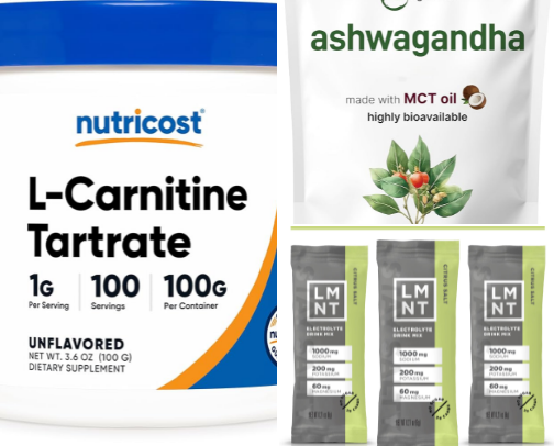 My Daily Gym Supplements 💊🔥 (Amazon + TikTok Faves) cover photo collage