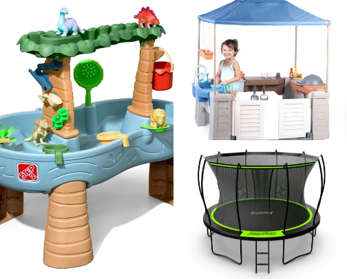 Kids Outdoor Toys cover photo collage