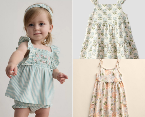 Toddler Summer Fashion cover photo collage
