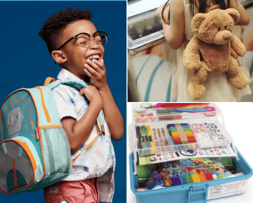 Art Supplies For Kids cover photo collage