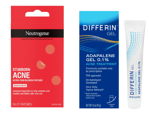 Acne essentials cover photo collage