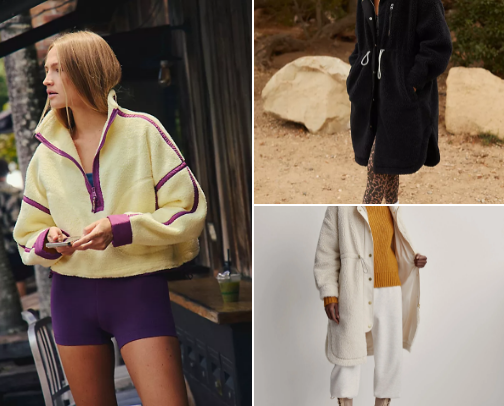 Winter attire cover photo collage
