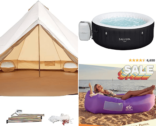 Outdoor Enjoyment - Live Your Best Life in Nature cover photo collage