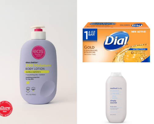 Shower Essentials & Body Care🧼 cover photo collage