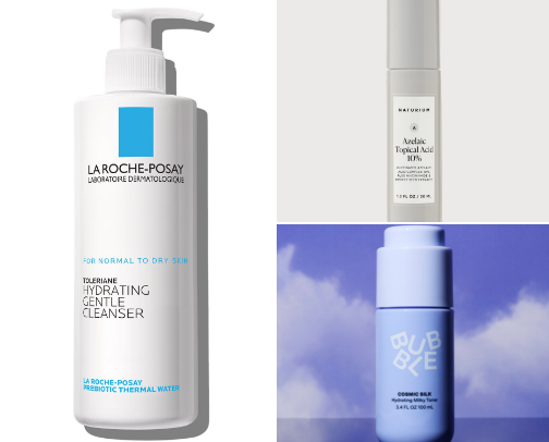 My daily skin care routine cover photo collage