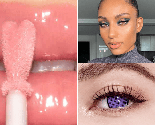 Siren makeup cover photo collage