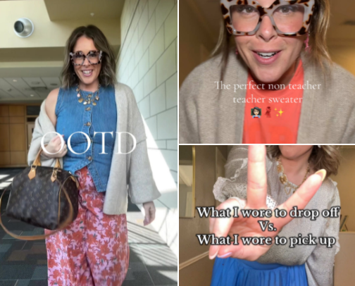 Working mom fit check cover photo collage