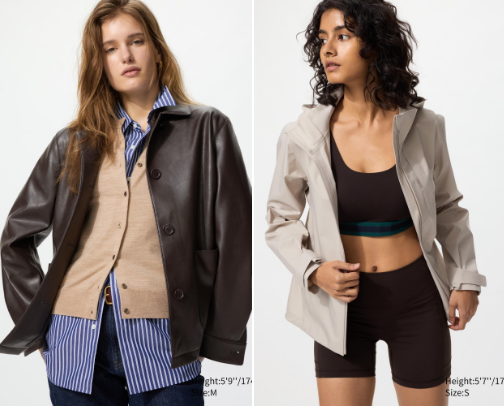 UNIQLO WOMENS cover photo collage