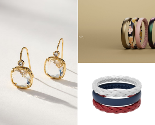Jewelry & Bling cover photo collage