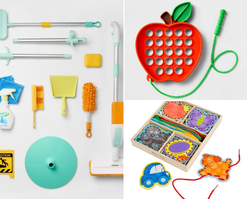 Montessori/Waldorf Gift Ideas cover photo collage