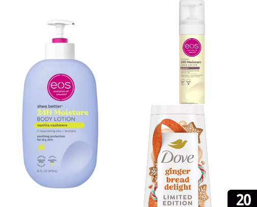 Body care essentials💗 cover photo collage
