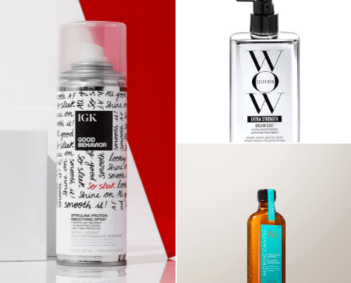 HAIR PRODUCTS💁🏻‍♀️🎀🪩 cover photo collage