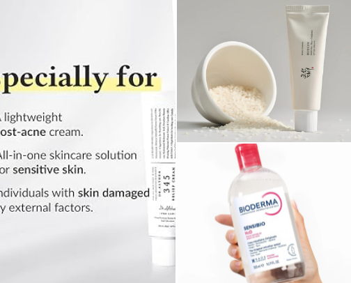 Your Top Skincare Rebuys 🛍 cover photo collage