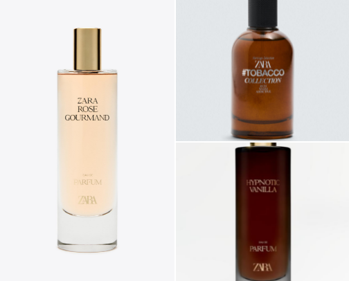 Ma collection de parfums Zara cover photo collage