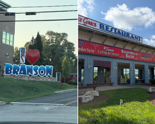 Branson, Missouri cover photo collage