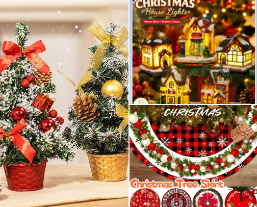Cozy Girl Christmas Finds 🌲 cover photo collage